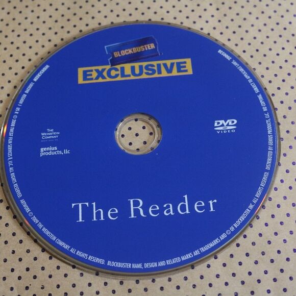 The Reader DVD DISC ONLY - Picture 1 of 1